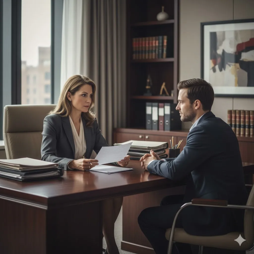 Criminal defense attorney consultation